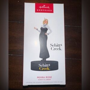 2024 Hallmark Keepsake Moira Rose Ornament - Black and White new